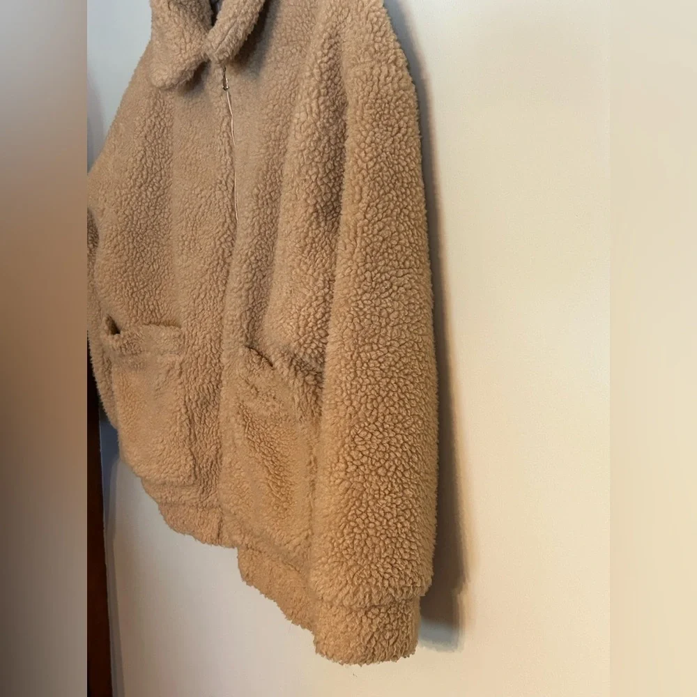 I.AM.GIA Pixie Teddy Caramel Sherpa Oversized Jacket - Fits up to Large - Picture 7 of 15